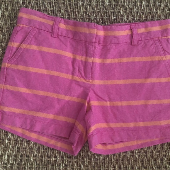 Vineyard Vines Pink Orange Shorts Girls 12 - Picture 1 of 2